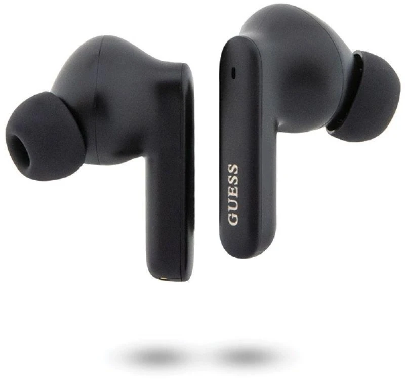 Guess Bluetooth ausinės GUTWST50EK TWS + docking station juodos spalvos Classic EST