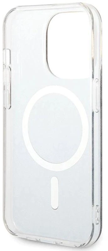 Dėklas GUESS GUHMP15LH4STK IPHONE 15 PRO 6.1 "Juodas/Juodas HARDCASE IML 4G MAGSAFE