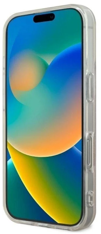 Guess GUHMP16XH4STP Apple iPhone 16 Pro Max 6.9″ rožinės spalvos kietas dėklas IML 4G MagSafe
