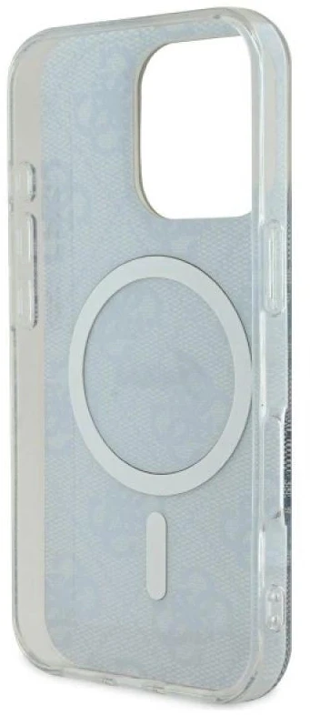 Guess GUHMP16XH4STB Apple iPhone 16 Pro Max 6.9″ mėlynas kietas dėklas IML 4G MagSafe