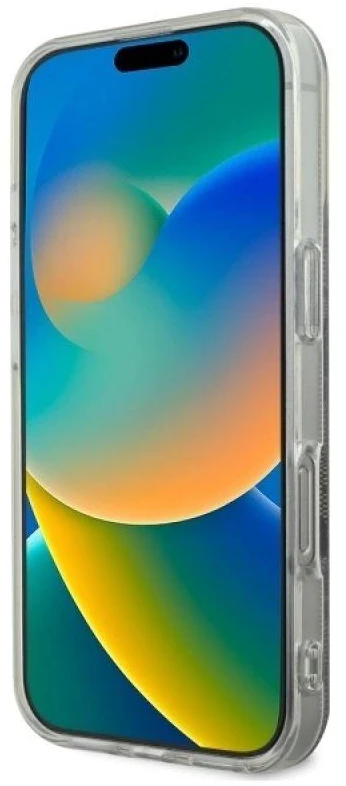 Guess GUHMP16LH4STW Apple iPhone 16 Pro 6.3″ rudos spalvos kietas dėklas IML 4G MagSafe