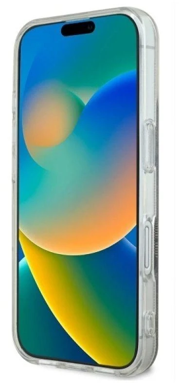 Guess GUHMP16MH4STW Apple iPhone 16 Plus 6.7″ rudos spalvos kietas dėklas IML 4G MagSafe
