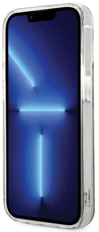 Guess GUHMP15LH4STW Apple iPhone 15 Pro 6.1″ rudos spalvos kietas dėklas IML 4G MagSafe