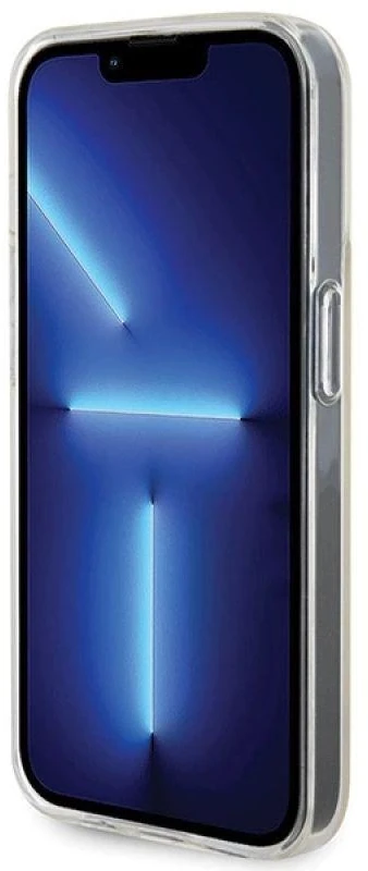 Dėklas GUESS GUHCP15LHDECMI IPHONE 15 PRO 6.1 "DAUGIAspalvis KIETAS DĖLIS IML FACETED MIRROR DISCO IRIDESCENT