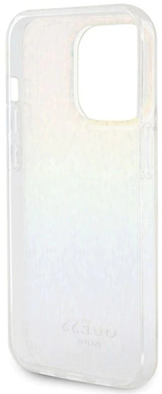 Dėklas GUESS GUHCP15LHDECMI IPHONE 15 PRO 6.1 "DAUGIAspalvis KIETAS DĖLIS IML FACETED MIRROR DISCO IRIDESCENT