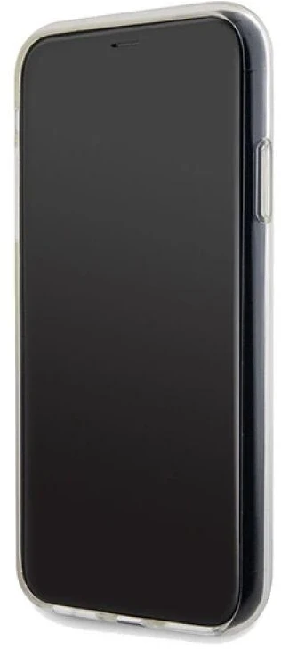 Guess GUHCN61HDECMI Apple iPhone 11 / Xr 6.1″ kietas dėklas IML Faceted Mirror Disco Iridescent