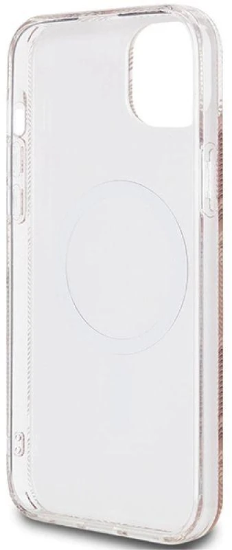 Dėklas GUESS GUHMP15MHGCUSTGW IPHONE 15 PLUS / 14 PLUS 6.7 "BROWN / BROWN HARDCASE IML GCUBE MAGSAFE