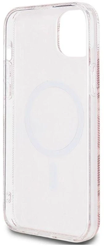 Dėklas GUESS GUHMP15MHGCUSTGP IPHONE 15 PLUS / 14 PLUS 6.7 "Rožinis / Rožinis HARDCASE IML GCUBE MAGSAFE