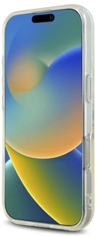Guess GUHCP16LHCHGSPT Apple iPhone 16 Pro 6.3″ skaidrus kietas dėklas IML Heart