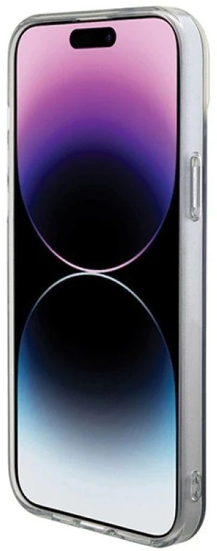 Guess GUHMP15LHITSK Apple iPhone 15 Pro 6.1″ rainbow kietas dėklas IML Iridescent MagSafe