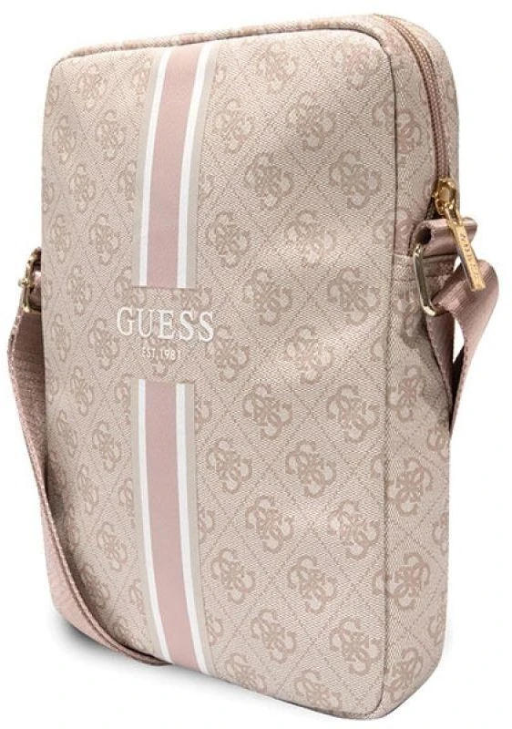 Guess Bag GUTB10P4RPSP 10″ pink 4G Stripes Planšetė Bag