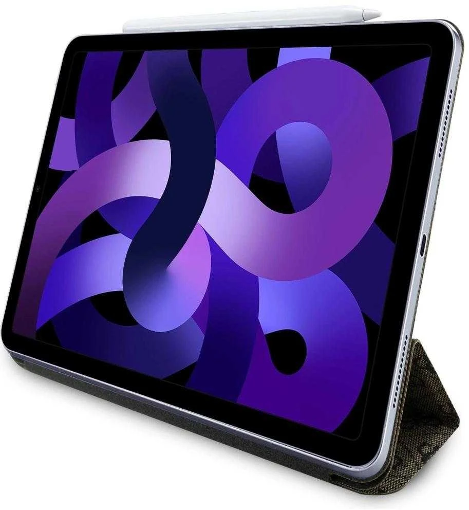 „Guess GUFC11RM24PS4SGW Apple iPad Air 11“ (2024 m.) raudonos spalvos magnetinis 4G su dideliu logotipu