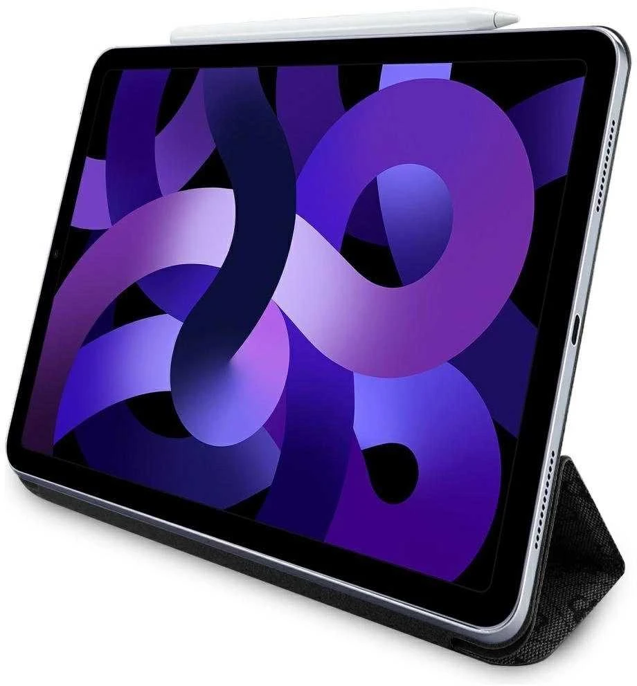 Guess GUFC13RM24PS4SGK Apple iPad Air 13″ 2024 juodos spalvos Magnetic 4G Big Logo