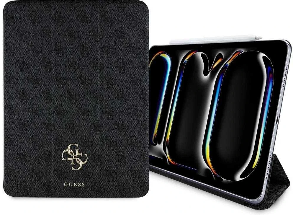 Guess GUFC13PM24PS4SGK Apple iPad Pro 13″ 2024 juodos spalvos Magnetic 4G Big Logo