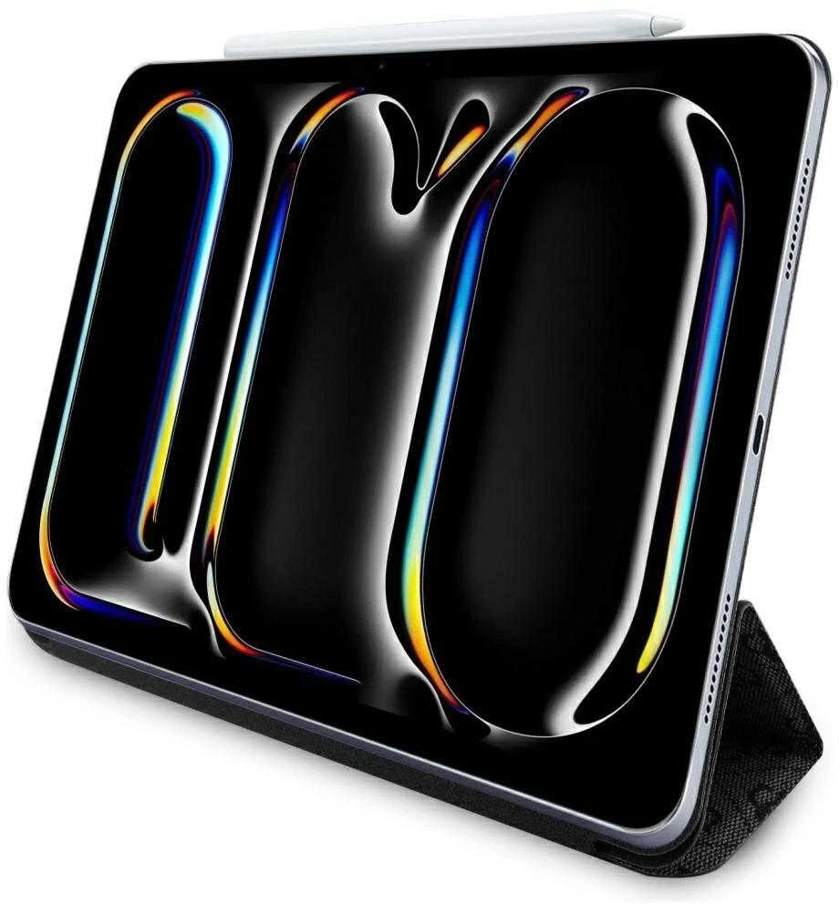 Guess GUFC13PM24PS4SGK Apple iPad Pro 13″ 2024 juodos spalvos Magnetic 4G Big Logo