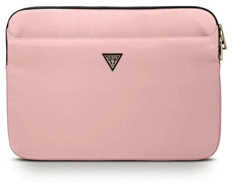 Guess Sleeve GUCS13NTMLLP 13 rožinės spalvos nailono trikampio logotipas