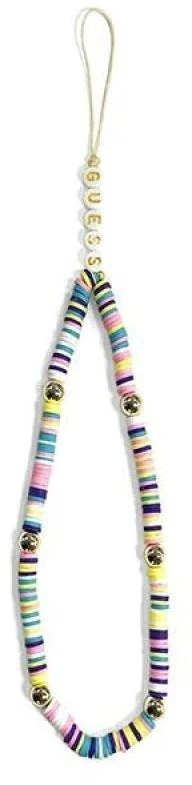 Guess virvelė telefonui GUSTPEAM multicolor Heishi Beads