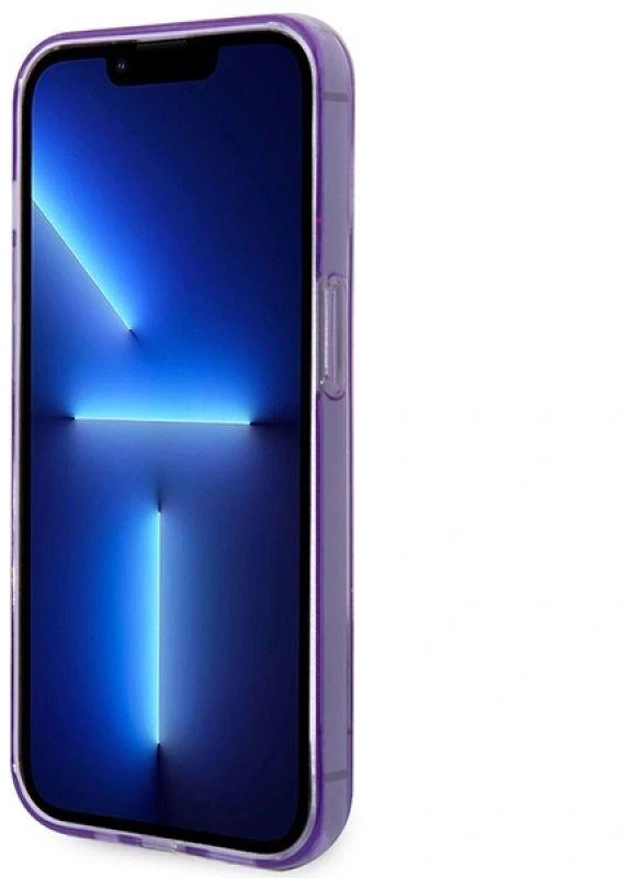Permatomas telefono dėklas Guess Translucent iPhone 14 Pro Max