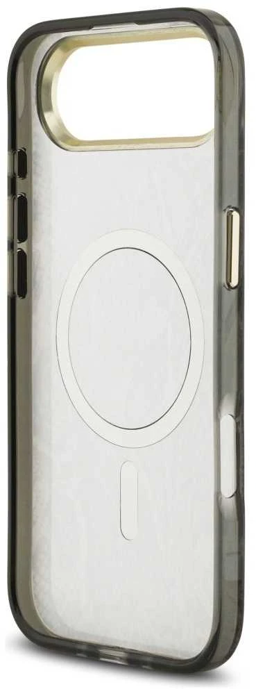 Guess Python Pattern MagSafe dėklas skirtas Apple iPhone Air juodos spalvos