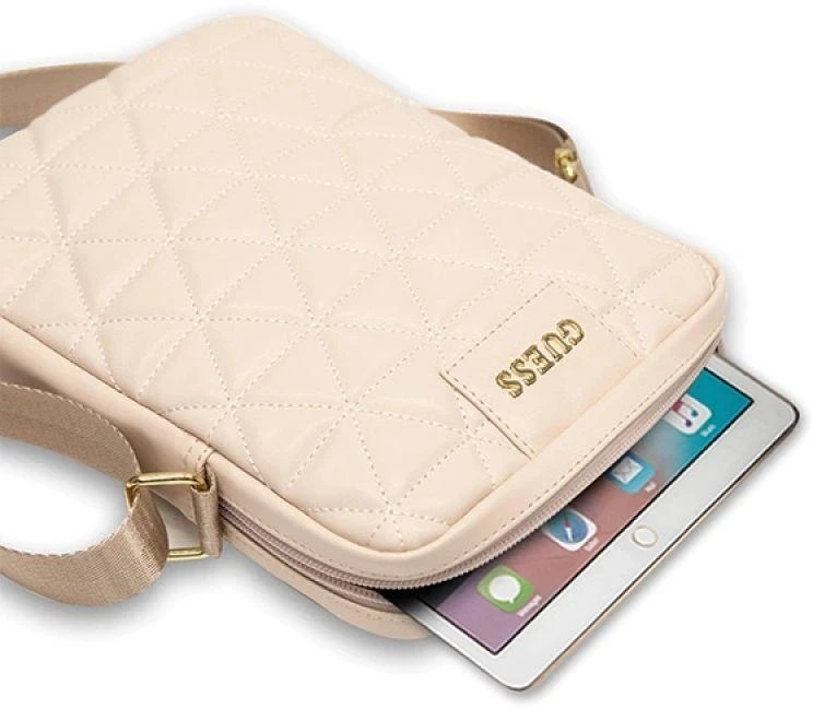 Guess Bag GUTB10QLPK 10″ pinkQuilted Planšetė Bag