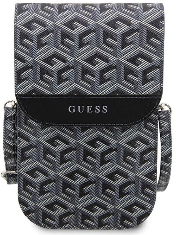Guess Handbag GUWBHGCFSEK juodos spalvos GCube Stripe