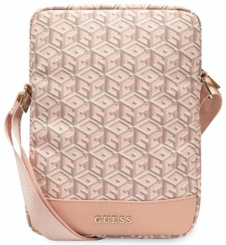 Guess Bag GUTB10HGCFSEP 10″pink GCube Stripe Planšetė Bag