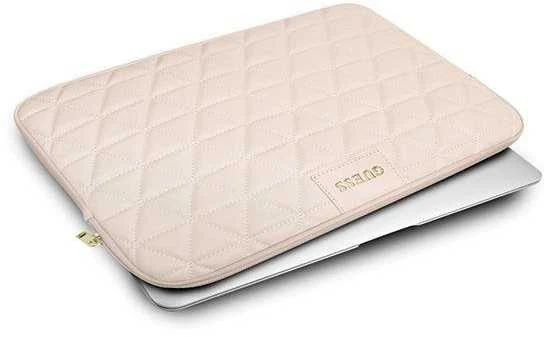 Guess Dėklas kompiuteriui GUCS13QLPK 13″ rožinės spalvos Quilted