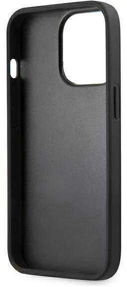 Dėklas Guess PU Leather Saffiano Case, skirtas iPhone 13 Pro Max, mėlynas