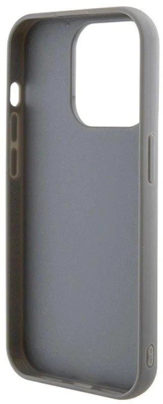Apple iPhone 15 Pro Max Guess dėklas Sequin Script Metal (GUHCP15XPSFDGSS) sidabrinės spalvos