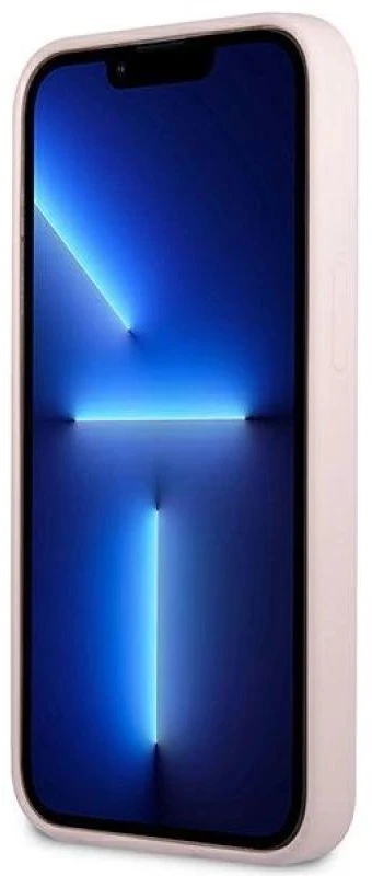 Dėklas Guess Silicone Triangle Case for iPhone 13 Pro / 13 6.1" - Violetinė