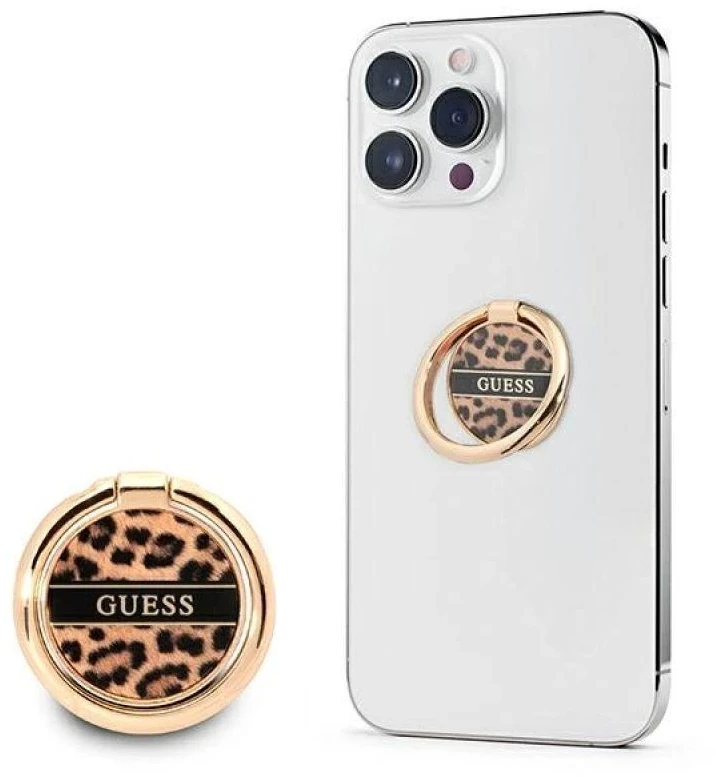 „Guess“ žiedų stovas GURSHCLEOW ruda leopardas