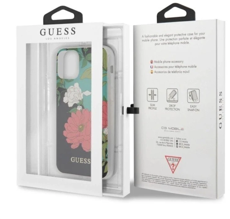 Dėklas GUESS FLOWER KOLEKCIJA GUHCN65IMLFL01 IPHONE 11 PRO MAX