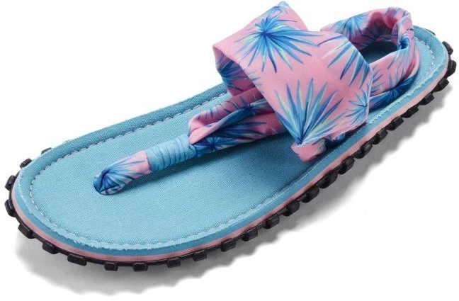 Gumbies moteriškos basutės su dirželiu NEON PALM