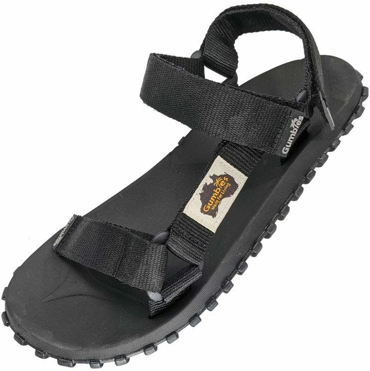 Gumbies Scrambler Sandalas G-SC-UNI-Juodas