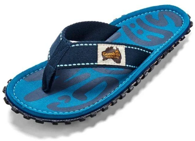 Gumbies vyriškos šlepetės per pirštą ISLANDER FLIP-FLOP MĖLYNOS (SURF)