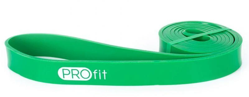 GUMINĖ JUOSTA PROFIT POWER BAND GELTONA 208x0.45x2.2 cm /SL2607