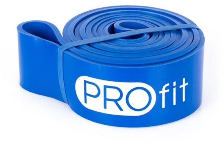 GUMINĖ JUOSTA PROFIT POWER BAND GELTONA 208x0.45x2.2 cm /SL2607