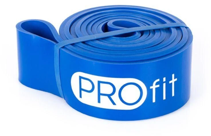 GUMINĖ JUOSTA PROFIT POWER BAND GELTONA 208x0.45x2.2 cm /SL2607