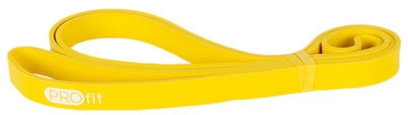 GUMINĖ JUOSTA PROFIT POWER BAND GELTONA 208x0.45x2.2 cm /SL2607
