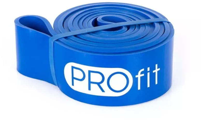 GUMINĖ JUOSTA PROFIT POWER BAND GELTONA 208x0.45x2.2 cm /SL2607