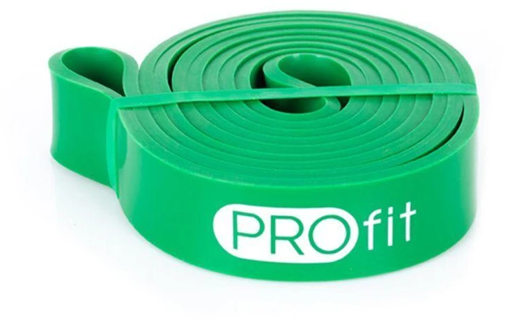 GUMINĖ JUOSTA PROFIT POWER BAND GELTONA 208x0.45x2.2 cm /SL2607