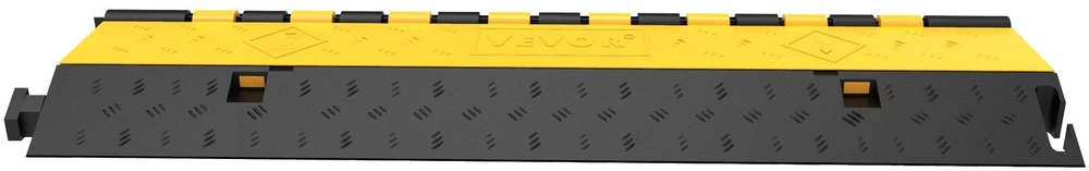 VEVOR 4 vienetų guminė kabelio rampa 2 kanalai