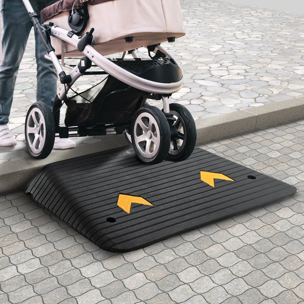 VEVOR Guminė slenksčio rampa 10,2 cm aukštis