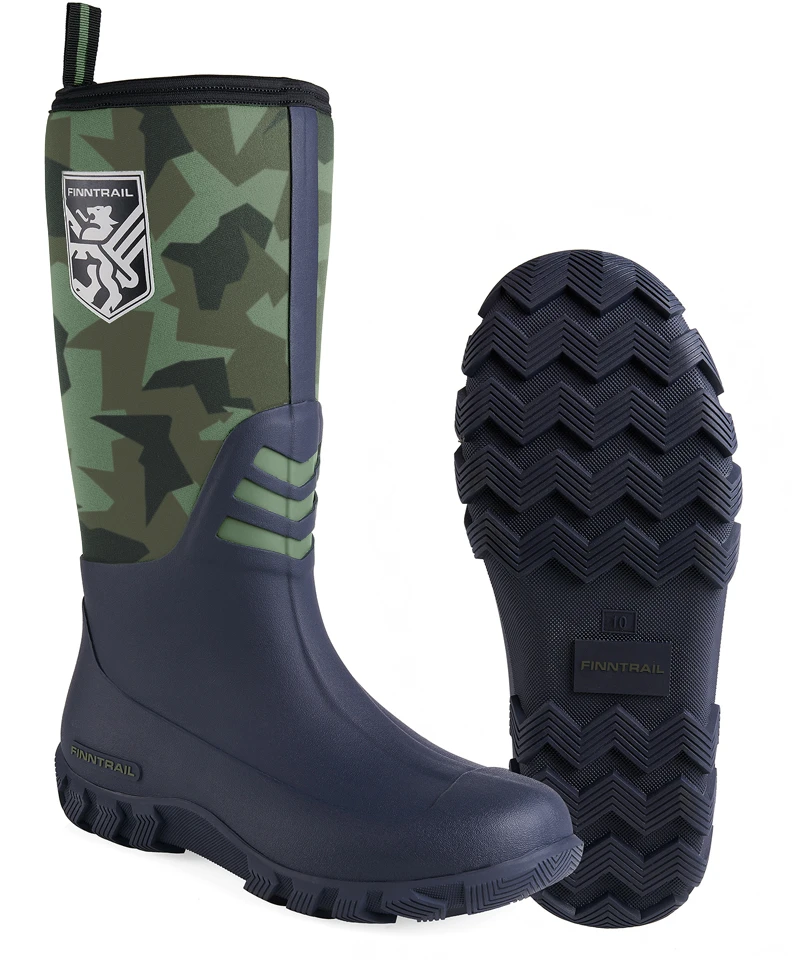 Guminiai batai Finntrail OUTLANDER CamoArmy 7516, Dydis avalynė: 40