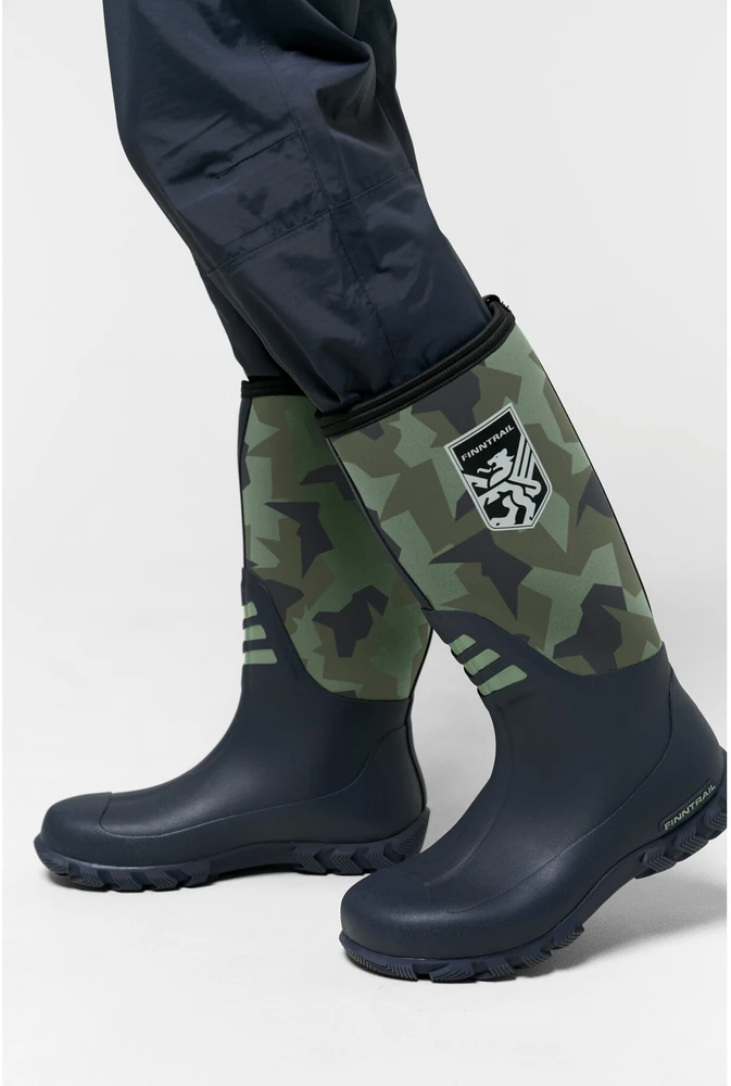 Guminiai batai Finntrail OUTLANDER CamoArmy 7516, Dydis avalynė: 40