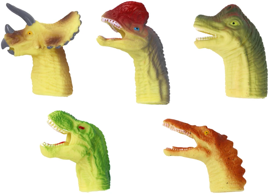 Dinozaury- Pirštukinės lėlės Dinozaurai