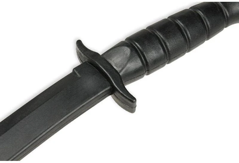 BUSHIDO Guminis treniruočių peilis, juodas - ARW-5051