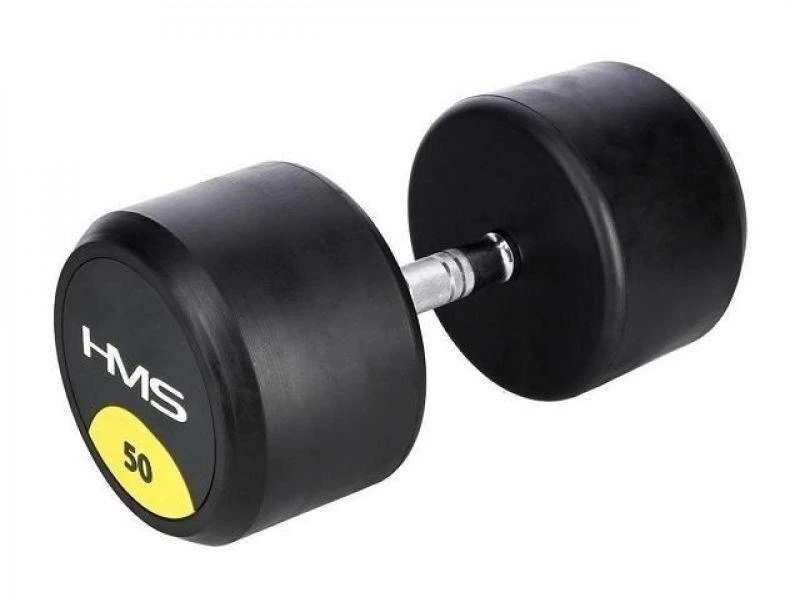 Guminis hantelis HMS HG Pro - 50 kg