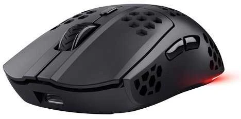 Belaidė žaidimų pelė Trust GXT 929 HELOX, juoda