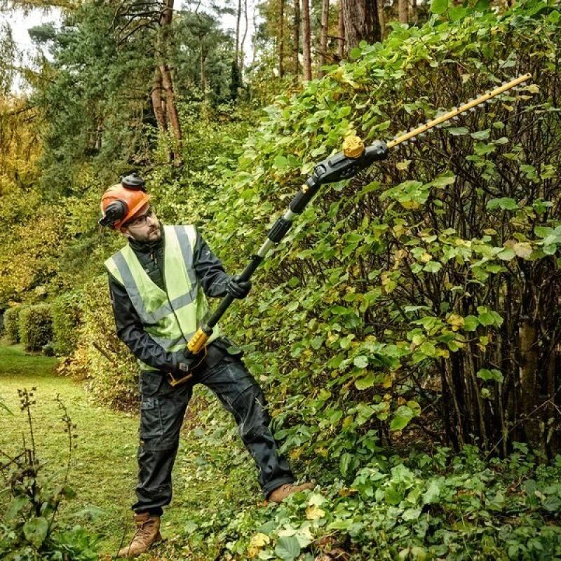 Akumuliatorinės gyvatvorių žirklės Dewalt DCMPH566N (be akumuliatoriaus ir kroviklio)